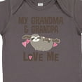 thumbnail image 4 of Inktastic Grandma and Grandpa Love Me Sloth Girls Baby Bodysuit, 4 of 5