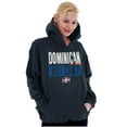 thumbnail image 3 of Dominican Not Can't DR Heritage Pride Hoodie Sweatshirt Women Men Brisco Brands S, 3 of 5