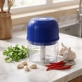 thumbnail image 4 of Electric Mini Chopper,Mini Chopper Food Processor,Garlic Chopper,Rechargeable Wireless Food Processor For Garlic Onion Ginger Chili Vegetables Meat, 4 of 6
