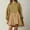 Khaki, variant on TIANZEN Dresses For Women Casual Ruched Knee Length Hoodie Dress Solid Patchwork Long Sleeve Dresses Fall Casual Dresses Women's Dresses Casual Travel Dresses for Women Beach Dress plus Size