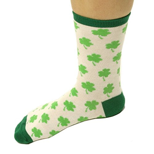 Amscan Womens St. Patrick's Day Clover Socks (1 Pair)