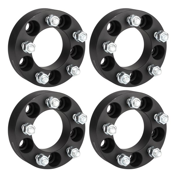Tebru 4Pcs Thick Hub Centric Wheel Spacers for Jeep Wrangler, Hub