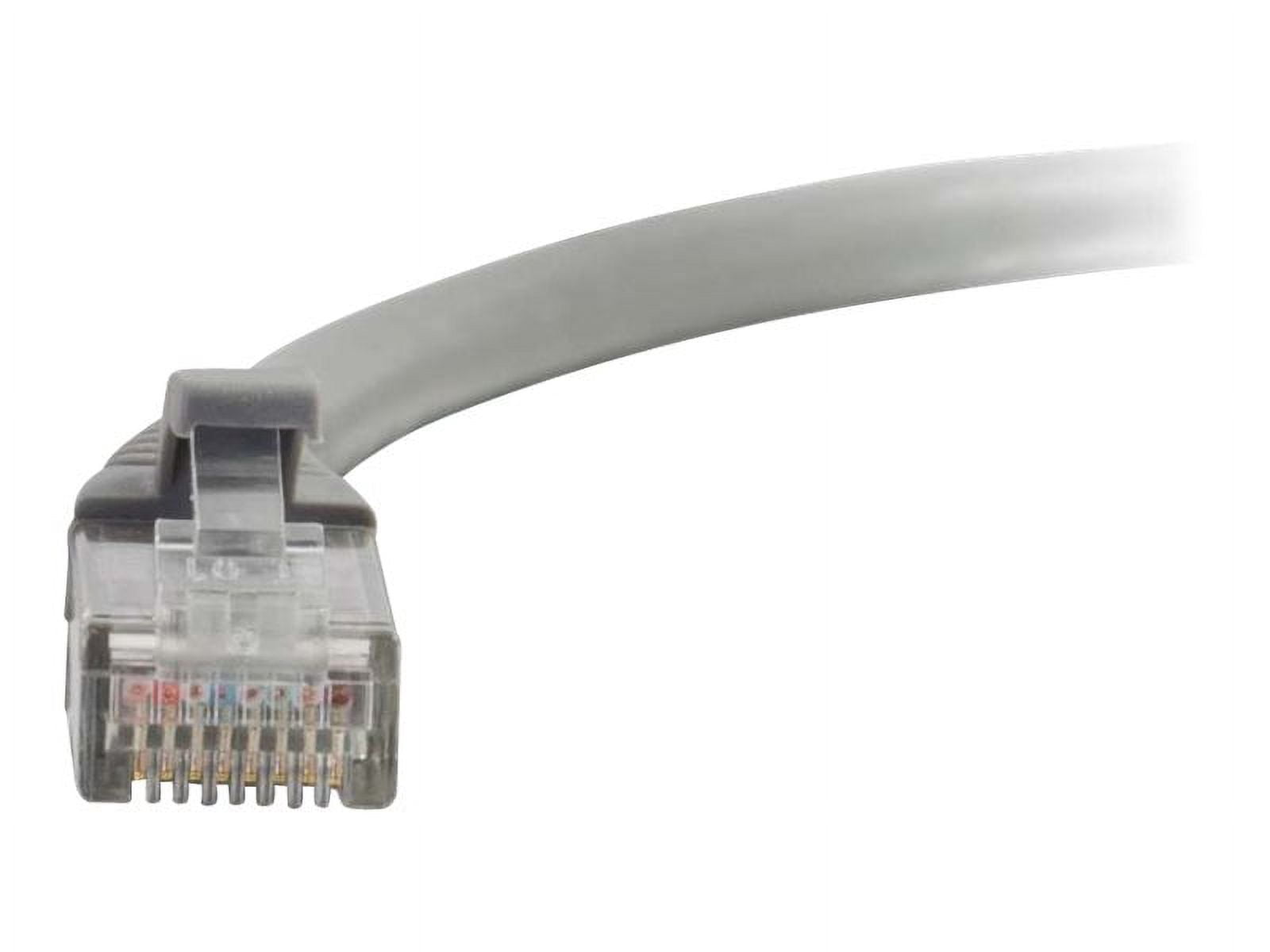 C2G 14ft Cat6 Snagless Unshielded (UTP) Network Patch Ethernet Cable - Gray - patch cable - 14 ft - gray
