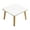 White, variant on SIYTUAU Yellow Wooden Square Table For Balcony Bedroom Wood Material 16 X 16 X 12 Inches Small Tea Table Mini Floor Standing Low Coffee Table Concise Design Yellow Square Table Yellow