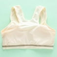 thumbnail image 5 of Girls Bras Size 10-12 Training Bras for Girls 10-16 Sports Seamless Bra with Removable Padding Teens Bras,Beige, 5 of 5