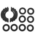 thumbnail image 2 of D Ring Shackle Isolators Washers Kit Black Protect Bumper Prevent Rattling 3 / 4 Inch Shackles, 2 of 7