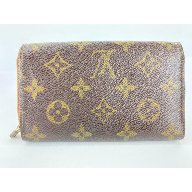 Louis Vuitton Monogram Snap Compact Zippy Wallet 347lvs520