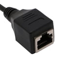thumbnail image 4 of JZROCKER 12in 3.5mm 1/8" Stereo Male Plug to RJ45 Female Socket Ethernet Adapter Cable, 4 of 7