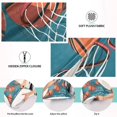 thumbnail image 3 of Basketball and Baskets Plush Pillow Cases Queen Size Ultra Soft Warm Pillowcases with Zipper 20"x30", 3 of 9