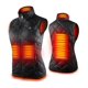 thumbnail image 1 of Chaleco calefactable para mujer con 4 zonas calefactoras y chaqueta calefactora para el cuello, 1 of 3