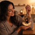 thumbnail image 6 of Halloween Tree Decorations,Hanging Glowing Bauble | Halloween Wonders Collection Ornament Lighted Sphere,Mini Transparent Ball Holiday Gifts, 6 of 6
