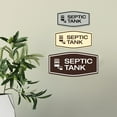 thumbnail image 3 of Signs ByLITA Fancy Septic Tank Sign (Black Gold) - Medium, 3 of 6