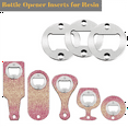 thumbnail image 5 of Bottle Opener Insert - 45 Sets Stainless Steel Bottle Opener Inserts Kit with Screws Screwdriver for Bottle Opener DIY, 5 of 6