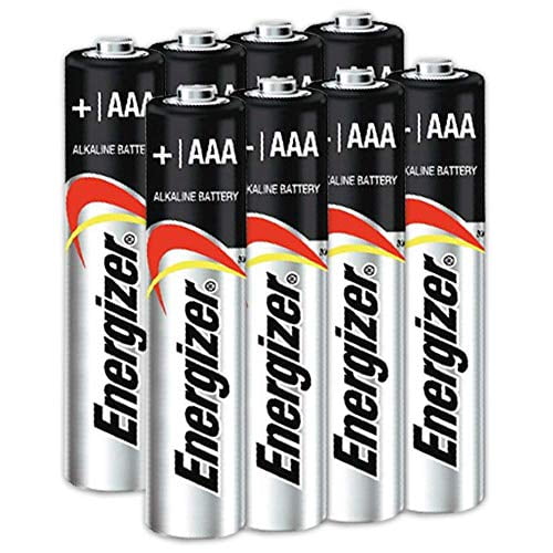 8 Count Energizer AAA Batteries, Triple A Battery Max Alkaline, Long