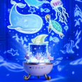 thumbnail image 5 of Hyknon Night Light Dreamy Sky Projection Lamp Led Romantic Bluetooth Music Box Rotating Night Light Led Lights Portable Table Bedside Lamp, 5 of 5