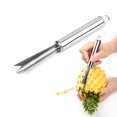 thumbnail image 2 of Stainless Steel Pineapple Slicer Peeler Cutter Peeler Knife Kitchen Fruit Tools Cooking Tools Kitchen Accessories Gadgets, 2 of 6