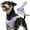 Purple, variant on MASBRILL Dog Harness and Leash Set No Pull with Safety Lock, Adjustable Puppy Soft Vest, X-Shaped Pet Harness for Small Dog,Blue,S