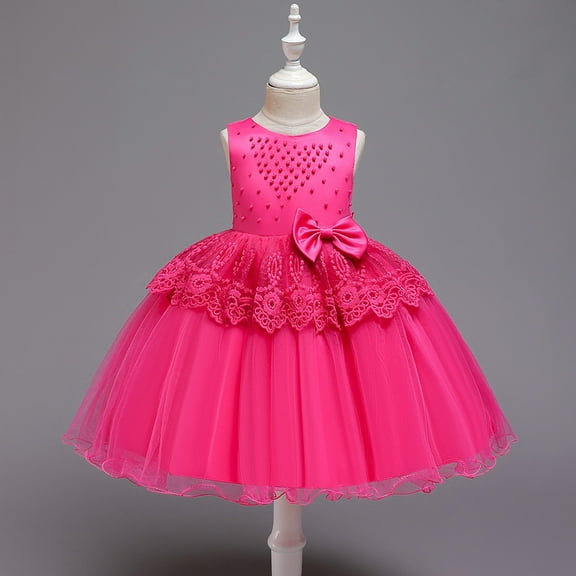 Toddler Girls Dresses Girls Princess Dress Girls Tutu Dress Birthday Dress Toddler for Girls 6-12 Months