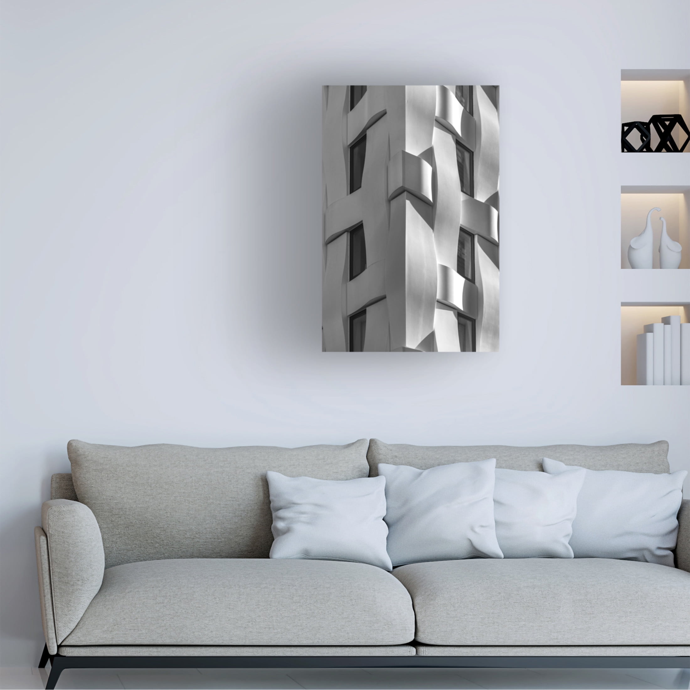 Canvas Wall Art - Theo Luycx 'The Corner' Wall Art for Living Room, Bedroom, or Office Décor by Trademark Fine Art - 30 x 47 Inches