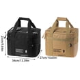 thumbnail image 2 of Camping & Hiking Utensils Storage Bag Outdoor Tableware Large Capacity Picnic Cookware Gadget Carrying Bag 1pc, 2 of 3