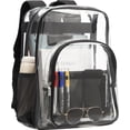 thumbnail image 1 of Mochila Axqcctoys de TPU transparente aprobada para estadios, tamaño grande, 1 of 7