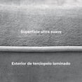 thumbnail image 3 of Cama para Perro Extra Grande Premium - Cama para Mascota Transpirable e Impermeable - Sofa Cama Perro con Soporte para Cabeza con Funda Extraible Lavable y Antideslizante (Gris, Extra Grande), 3 of 6