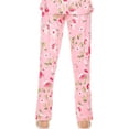 thumbnail image 2 of Flora Nikrooz Womens Printed Pajama Pants,Pink,Small, 2 of 2