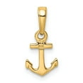 thumbnail image 3 of 14k Mini Anchor Pendant in 14k Yellow Gold, 3 of 3