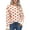Beige, variant on Jamicy Womens Fall Sweaters Casual Maple Leaf Print Crewneck Knit Sweater 2025 Fall Winter Fashion Long Sleeve Graphic Loose Jumpers Tops