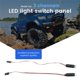 thumbnail image 5 of Panel de control de luz LED de 2 piezas de la serie 3CH de 3 canales para modelo de coche de control remoto 1/10 1/8 Axial SCX10 Trx4, 5 of 5