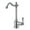 Polished Chrome, variant on Whitehaus Point of Use Cold Water Drinking Faucet with Traditional Swivel Spout