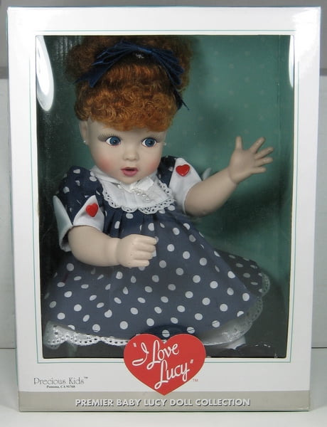 Franklin Mint Diana The People's Princess Portrait Doll with Blue