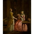 thumbnail image 3 of Anonymous 12x14 Black Modern Framed Museum Art Print Titled - Sale of a Bonnet (18th Century), 3 of 5