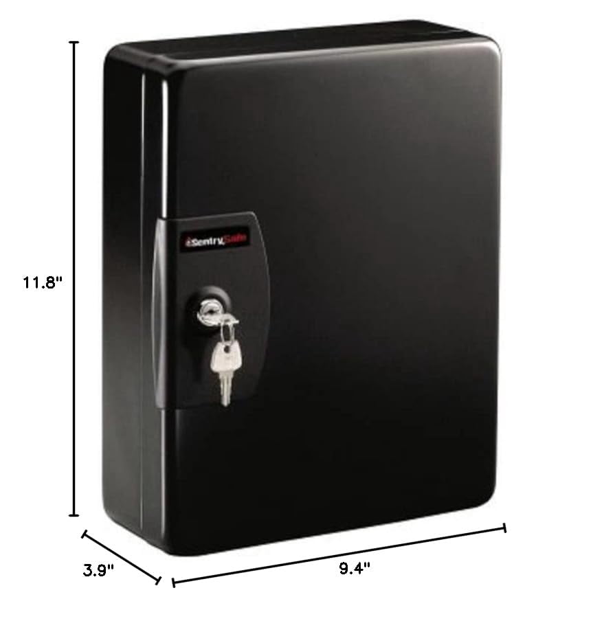 SentrySafe Key Box, Medium Key Lock Box, 0.12 Cubic Feet, KB-50 CA2