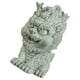 thumbnail image 2 of Indoor Stone Ornament Pixiu Tea Pet Traditional Chinese Style Office Decor Green Sandstone 2.16X1.57X2.75IN 1Set, 2 of 5