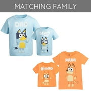Bluey Mens Short Sleeve Graphic T-Shirt Bandit Blue
