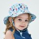 thumbnail image 4 of Sombrero de cubo unisex para bebé, sombrero de sol, sombrero de pescador, sombrero de cubo para bebé, sombrero de playa de ala ancha, visera para niña, niño, caballito de mar, 4 of 5