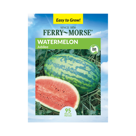 Ferry-Morse 1G Watermelon Jubilee Annual Fruit Seeds, Full Sun