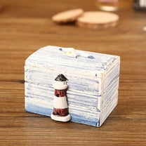 Soimiss Jewelry Decorative Box Treasure Chest Jewelry Box Multi 1Pack Home Decoration