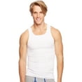 thumbnail image 3 of Hanes Ultimate Men's Tagless Tank-Multiple Packs and Colors, Assorted-3 Pack, Large, 3 of 3