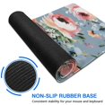 thumbnail image 6 of Long Mouse Pads for Desk,Pioneer Flower Floral Print Pattern Desk Mats on Top Of Desks, Desk Mouse Pad Extra Large with 3mm Non-Slip Base and Stitched Edge for Gaming,Office,Work,Home 31.5"x11.8", 6 of 6