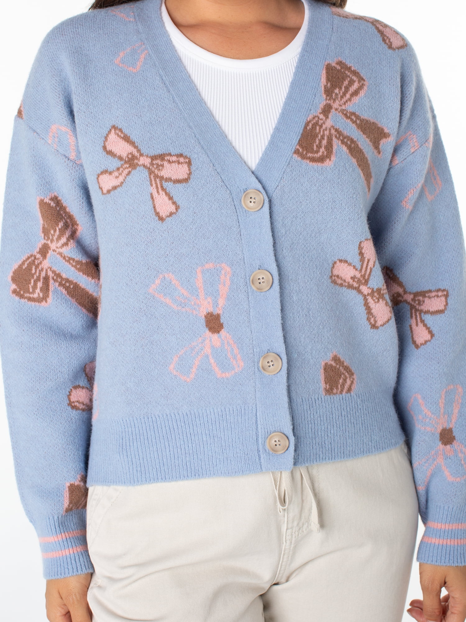 Celebrity Pink Juniors Long Sleeve Cardigan, Sizes XS-XXXL