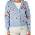 thumbnail image 4 of Celebrity Pink Juniors Long Sleeve Cardigan, Sizes XS-XXXL, 4 of 4