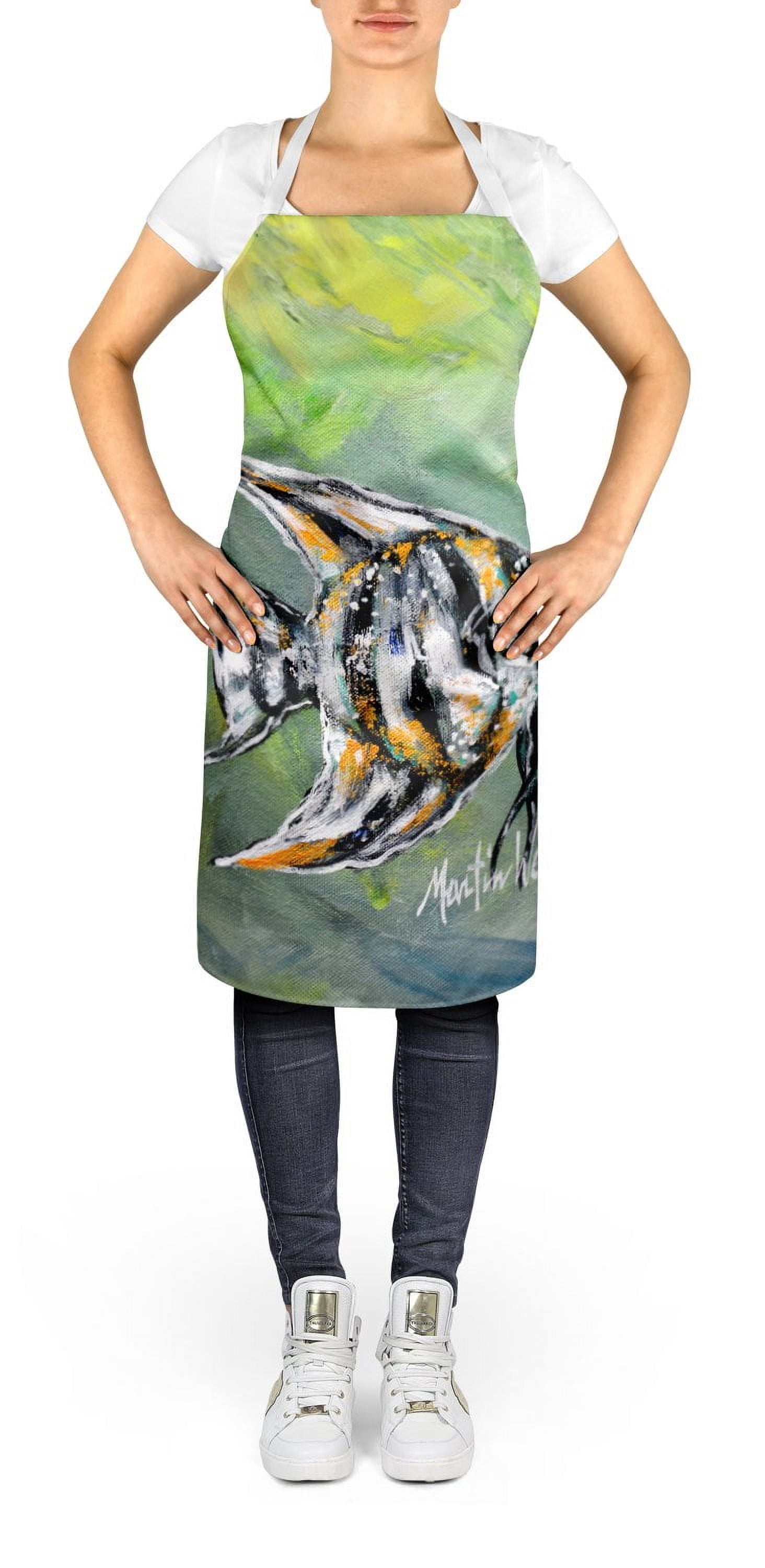 Nancys Fish Apron 27 in x 30 in