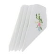 thumbnail image 1 of 5 Pcs Mouchoirs en Dentelle en Coton Blanc à Fleurs pour Femmes 01, 1 of 9
