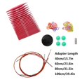 thumbnail image 4 of Aluminum Interchangeable Crochet Needles Circular Knitting Needles Set Weaving Yarn Knitting Tools Weave Accessories Kit, 4 of 5