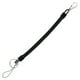 thumbnail image 5 of Moyic Exquisitas correas elásticas de resorte, cordón de Clip para llavero, cuerda ajustable de moda, cordón elástico para hombre, negro Negro 2piezas, 5 of 6