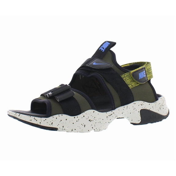 Nike Canyon Sandal Mens Shoes Size 7, Color: Cargo Khaki/Signal Blue