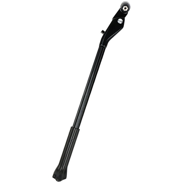 EeaseMX Pata de cabra ajustable de aleación de aluminio para bicicleta, parte trasera antideslizante, para bicicletas de montaña, de carretera, BMX y MTB de 26 a 29 pulgadas (negro)