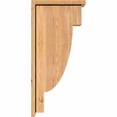 thumbnail image 3 of 7 1/2"W x 14"D x 30"H Alpine Smooth Corbel w/Backplate, Western Red Cedar, 3 of 9